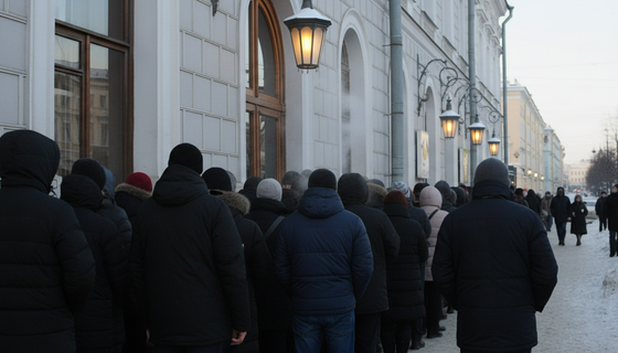 Главный аншлаг — у входа: петербургские театры и музеи застряли в огромных очередях