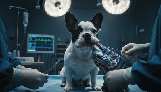 Бульдог принял хозяйские трусы за лакомство — в Петербурге его вовремя спасли