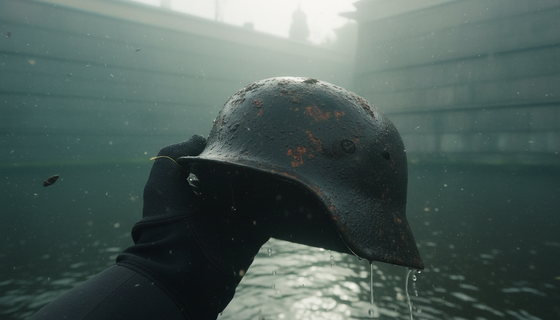 У стен Петропавловской крепости со дна Невы подняли немецкую каску: как она сюда попала?