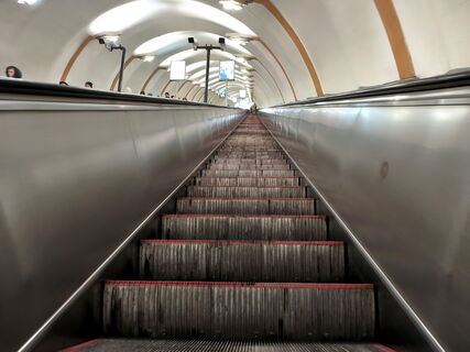 метро, питер, эскалатор