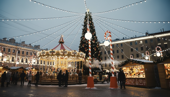 Пар и блеск: чему научат на Рождественской ярмарке в Петербурге