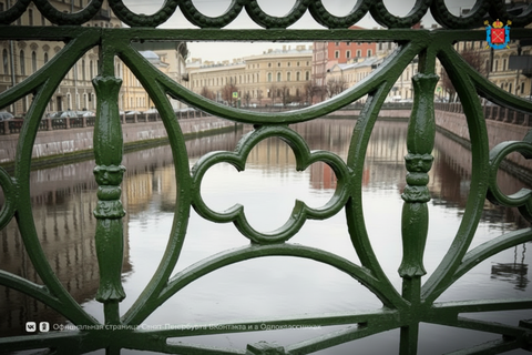 До последнего винтика: Фонарный мост полностью отремонтирован