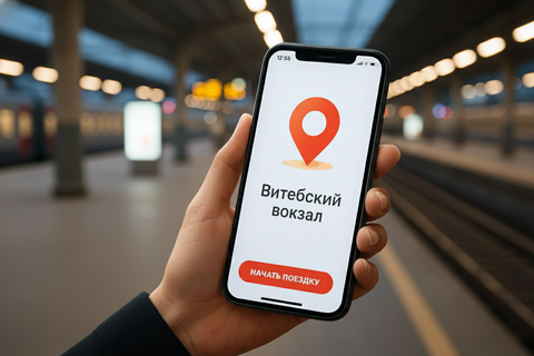 Ваши координаты решат всё: с 30 ноября на линии «Витебский вокзал — Павловск» — оплата по геолокации