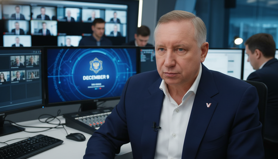 Город на линии: 9 декабря Беглов выходит на прямой разговор с петербуржцами