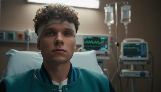 Не по сценарию: звезду «Молодёжки» Никиту Паршина госпитализировали с сотрясением мозга