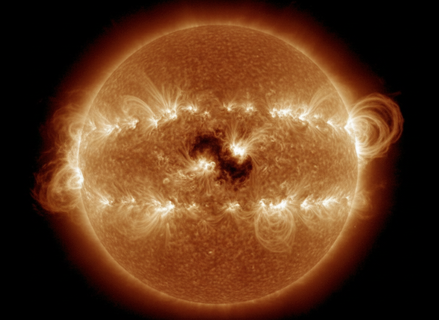 Зима началась солнечным залпом: декабрь стартовал с одной из самых мощных вспышек