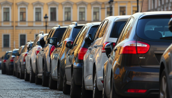 Более тысячи новых парковок в центре Петербурга: где их спрятали?