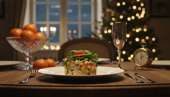 Куранты ещё молчат, а чек уже кусается: раскрыта средняя стоимость новогоднего стола в Петербурге