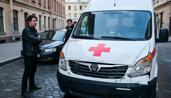 Иномарка против «скорой»: агрессивный петербуржец объяснится в суде за избиение её водителя