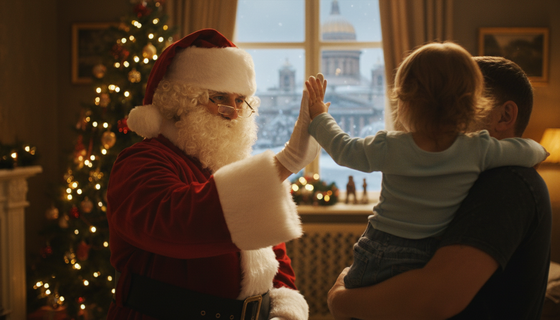 Дед Мороз с квитанцией: визит к юным петербуржцам обойдётся родителям в круглую сумму