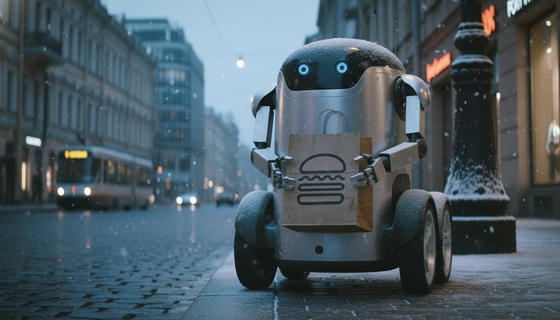 Петербургские депутаты напишут законы не для людей, а для роботов‑курьеров