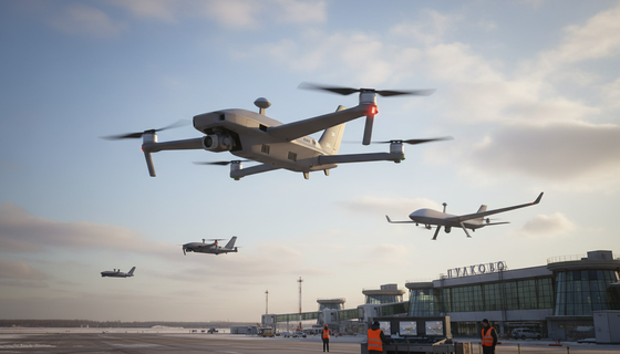 Пулково — полигон для беспилотников: в аэропорту предложили начать испытания