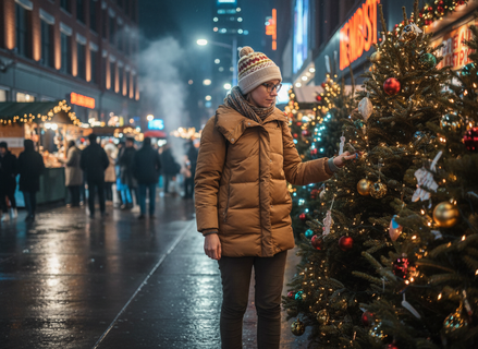 Петербург уже пахнет хвоей: открылись ёлочные базары
