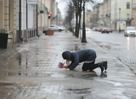 Петербургу включили «жёлтый» свет: город предупреждают о коварной гололедице
