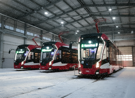 Трамваи и троллейбусы Петербурга поменяют расписание: как не остаться на остановке в новогоднюю ночь