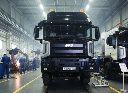 Там, где вчера были Scania и MAN: в Петербурге запустили производство тяжёлых грузовиков