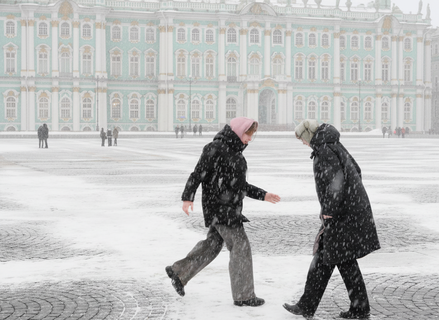 Новый год в Петербурге по линейке: снег наметёт до семи сантиметров