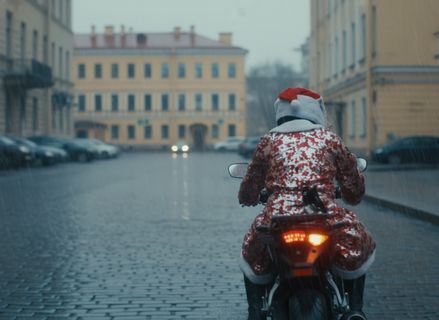 Петербургские Деды Морозы арестованы: что не так с волшебниками на «железных оленях»