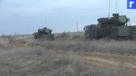 «Панцири» уничтожили технику условного противника под Астраханью