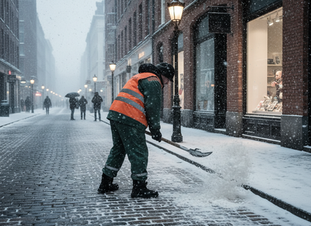 Петербург в снежном плену: 2 тысячи кубов вывезли за праздники с парковок города