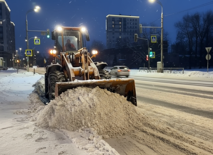 Необычный рекорд: сколько снега намело на улицах Петербурга