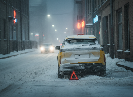 Зимние страсти на дорогах: новогодние праздники принесли России более 2 тысяч аварий