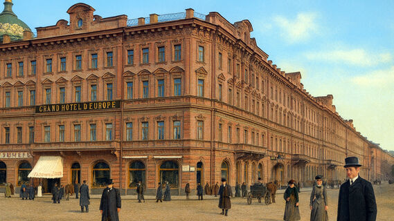 Гостиница Европейская в Петербурге