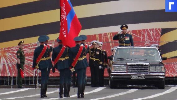 В Алабино провели первую репетицию парада Победы