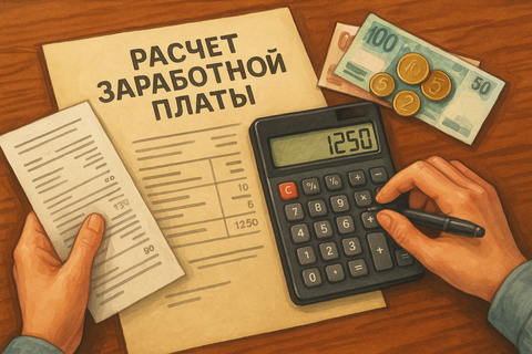 расчет ЗП