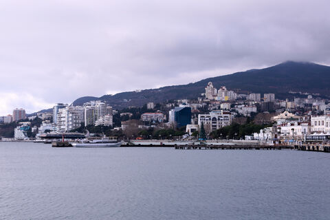 город, море