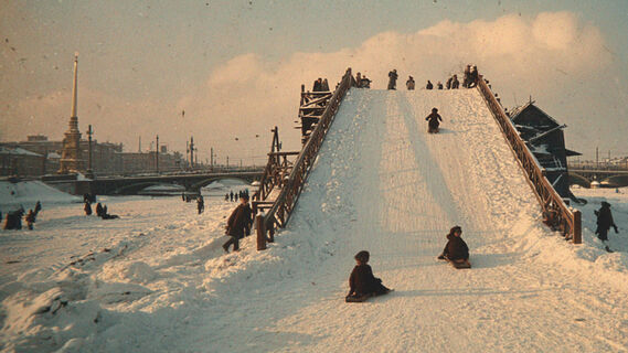Зимние развлечения до революции
