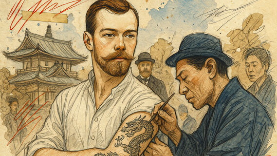 Николай II и тайна дракона на руке