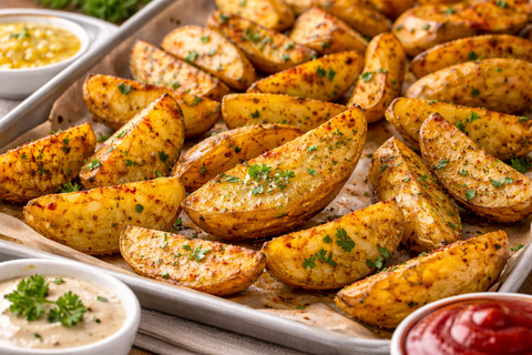 Готовлю для картошки особый маринад — и кидаю в духовку: обычная картошка становится деликатесом