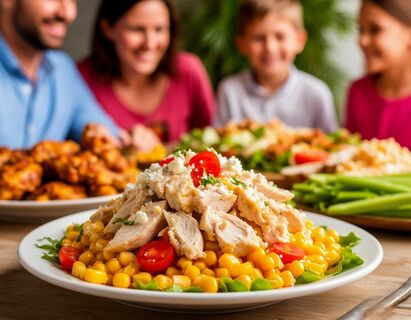 Вкусно до неприличия: салат с курицей, сыром и кукурузой — готовится быстро, а съедается в один присест