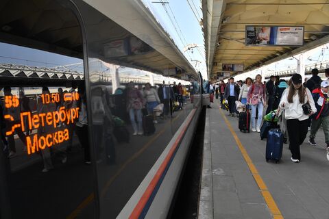 сапсан, пассажиры, вокзал
