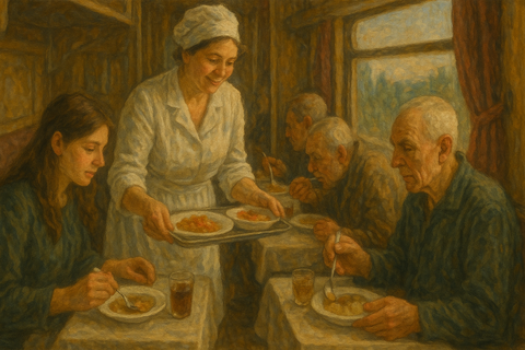 питание в поезде