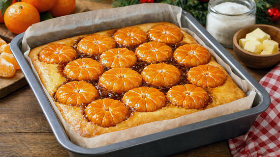 Мандариновый пирог