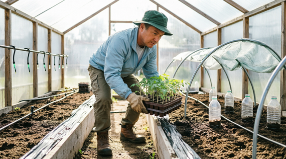 Выносим рассаду в теплицу в апреле – через 2 месяца собираем первый урожай: как спасти растения от возвратных заморозков