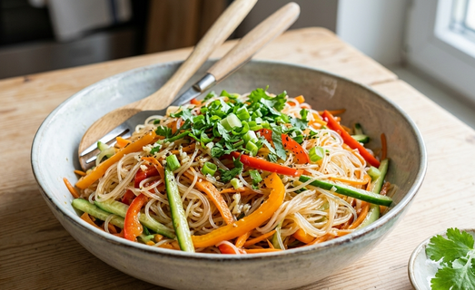 Вкусный азиатский салат без майонеза: лёгкий и быстрый — покорил с первой вилки