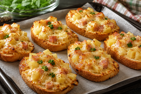 Кидаю ананас в духовку и получаю невероятную закуску: изысканная вкуснятина за 10 минут