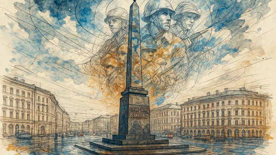 Обелиск, памятник, площадь Восстания
