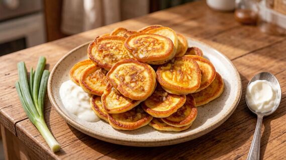 Все смешиваю и сразу жарю: гора вкуснятины за 10 минут - бабушкины пирожки без возни со скалкой