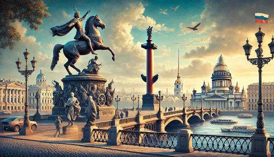 изображение памятников Петербурга