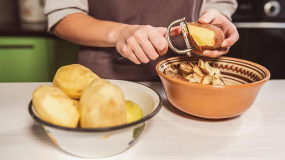 Сырой картофель