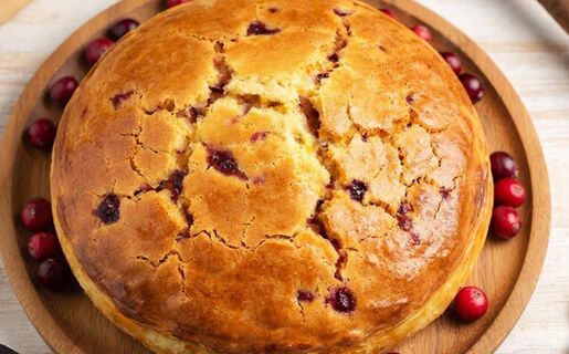 Рецепт прямиком из СССР: Пышный манник на кефире с лимоном - нежнейший десерт