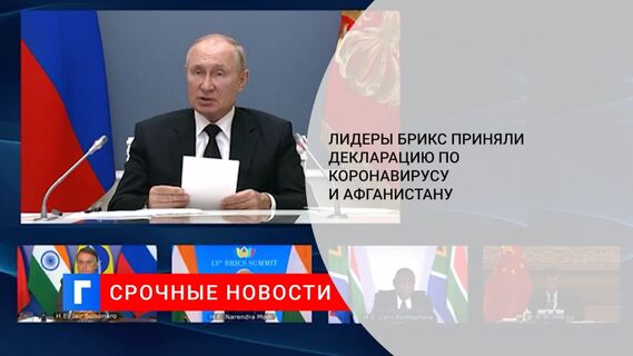 Страны БРИКС приняли итоговую декларацию тринадцатого саммита организации