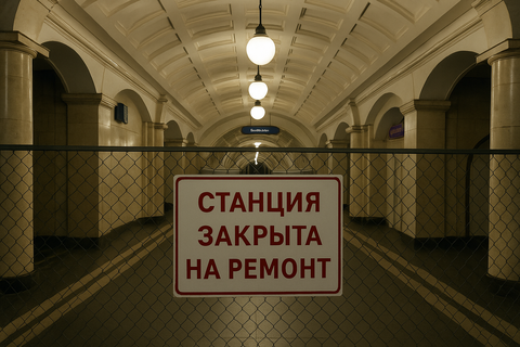 метро закрыто
