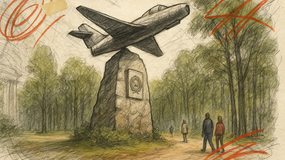 Лес, где взлетали самолёты