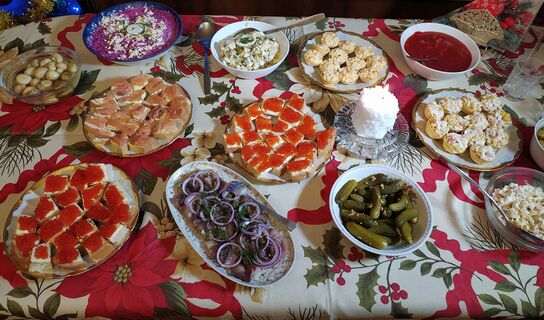 Новогодний стол