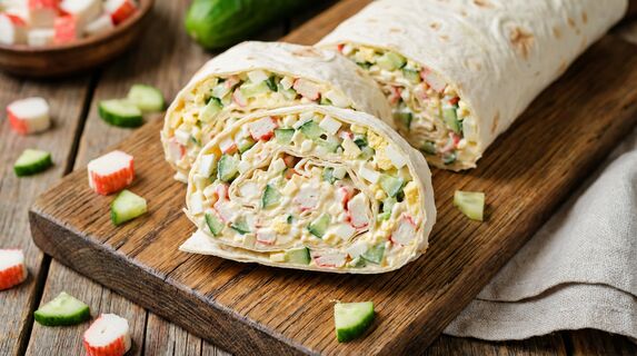 Фирменный рулет из лаваша, который исчезает со стола за минуты: проще не бывает